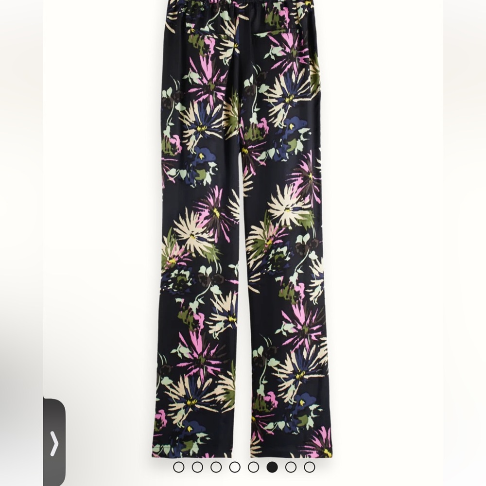 The Gia mid-rise wide-leg printed XS 32 stretch waist - Picture 6 of 16
